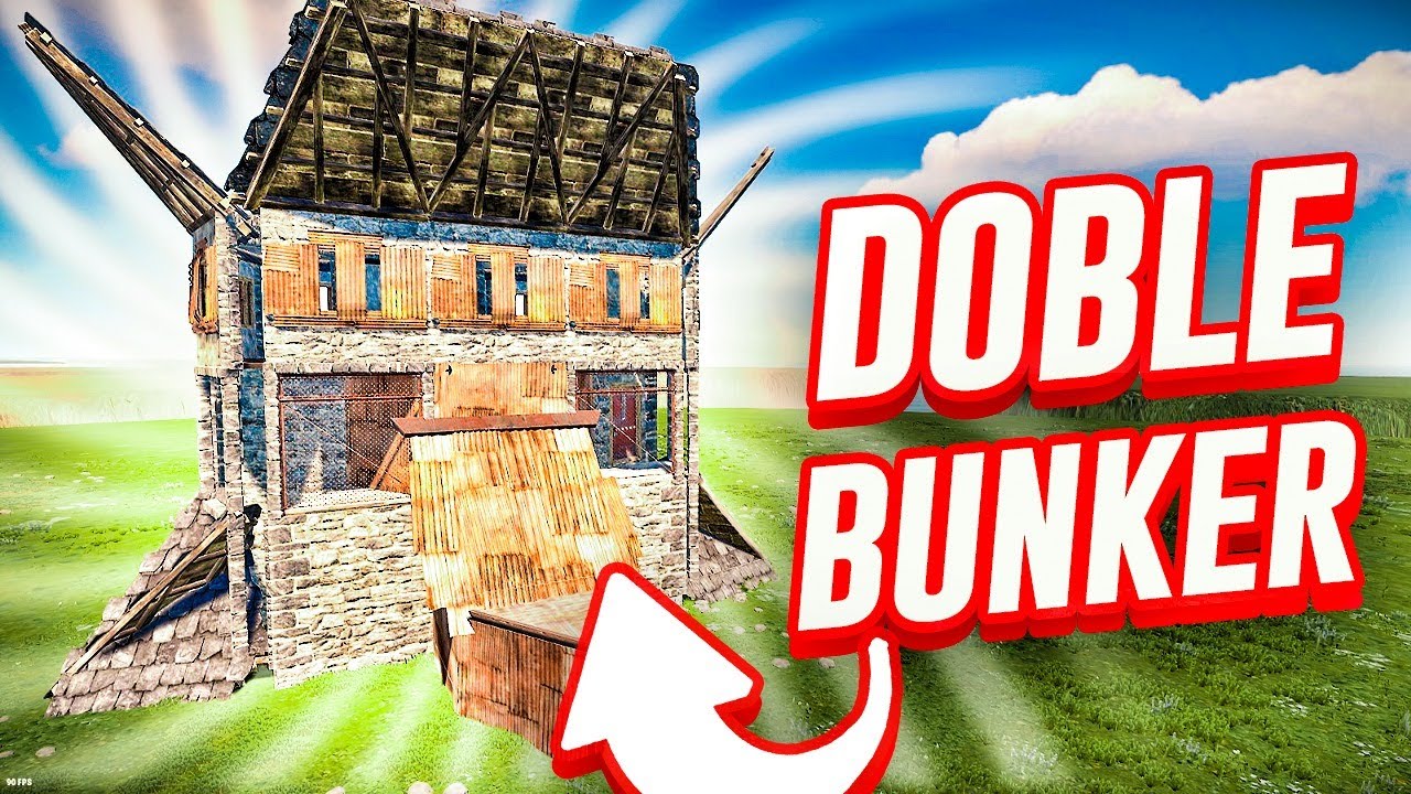 ✅BASE BUNKER SOLO/DUO RUST 2023✅ | BAJO COSTE🤔