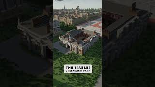 The Stables | Every Building In Whiteburg #BritishArchitecture #shorts #minecraft