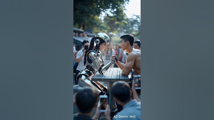 Robot Strength vs. Human: Who will win? #humanoid #robotgirl #ai