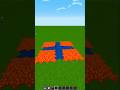 Minecraft Lava and Water💀 #minecraft #shorts