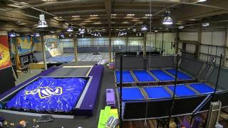 Construction of a trampoline park