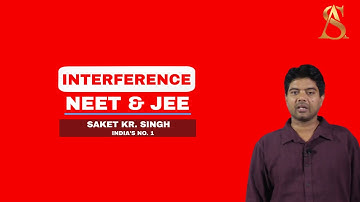 Interference experiments physics video lecture by Saket kr Singh