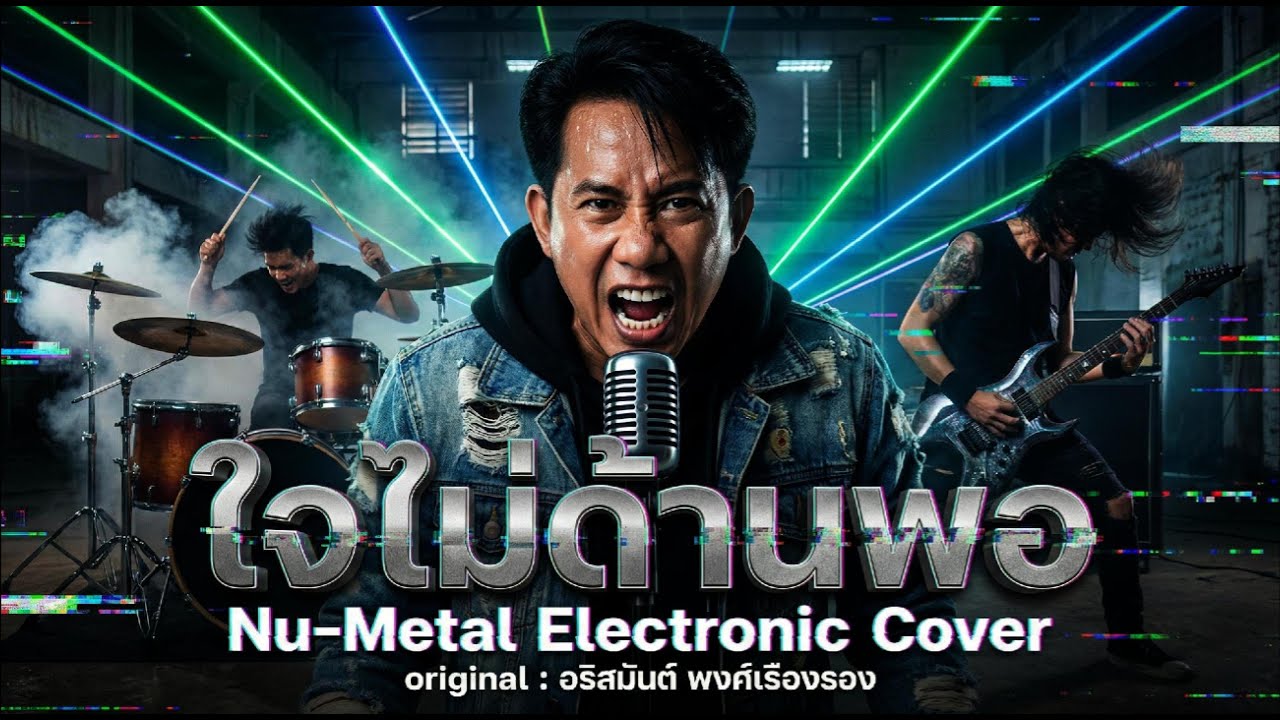 ใจไม่ด้านพอ - อริสมันต์ (Nu-Metal Electronic Cover) | เสียทุกอย่าง... แต่ความมันส์ต้องได้! ⚡🎸