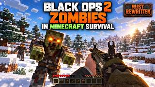 I Put BO2 Zombies Inside Minecraft (Rust Rewrite of the CoD Engine)