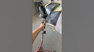 Applying Uv primer  like A Pro.  #auto #car #automobile #automotive