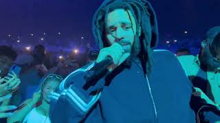 39 Intro - J. Cole | The Fall-Off Tour | Live at MSG