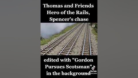 Thomas and Spencer chase hero of the rails