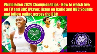 wimbledon 2024 championships how to watch live on tv and #bbc iplayer #wimbledon #championships
