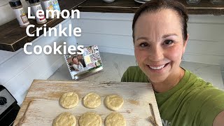 The best lemon cookies | Homemade cookies made with real lemon zest and lemon juice | Spring dessert