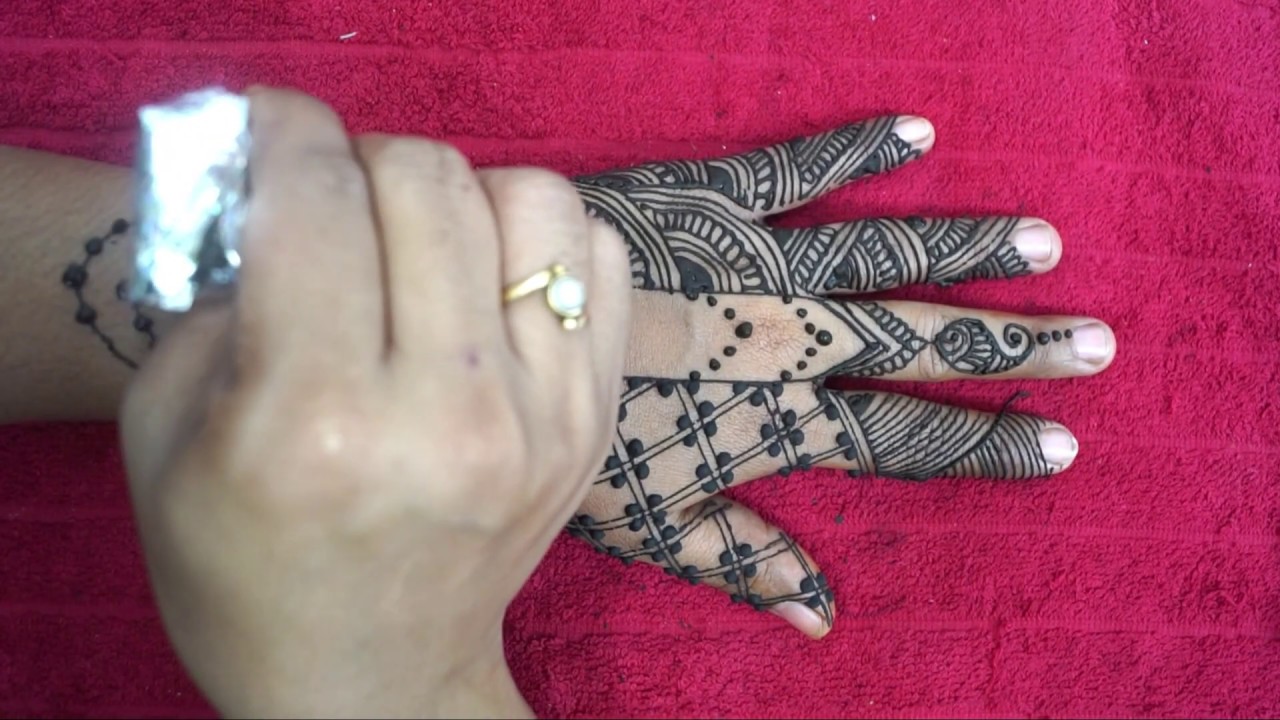 Latest mehndi design || Full hand mehndi design 2019 || Arabic ...
