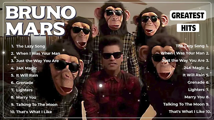 Bruno Mars Best Songs Playlist 2024 ~ Bruno Mars Greatest Hits Full Album