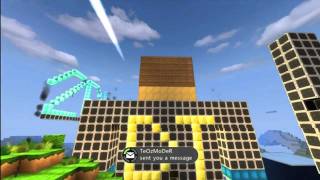 Fortress Craft Gameplay   Pixel Art   3D DJ Keemstar Statue! screenshot 3