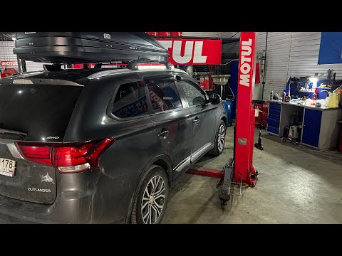 Замена масла в вариаторе Mitsubishi Outlander Gf Jatco jf016e