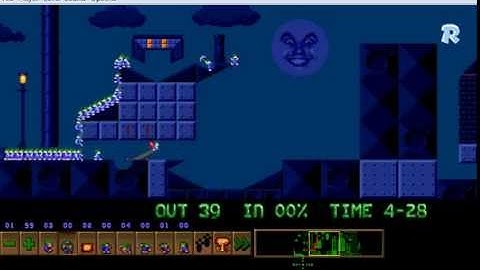 Lemmings custom: Under the grinning Moon