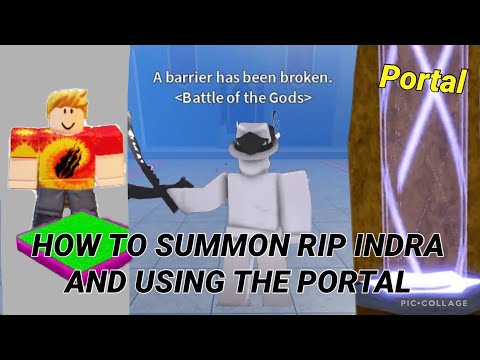 HOW TO SUMMON RIP INDRA RAID AND USE THE PORTAL IN BLOX FRUIT