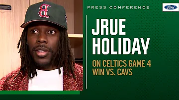 PRESS CONFERENCE: Jrue Holiday on Game 4 win vs. Cavaliers