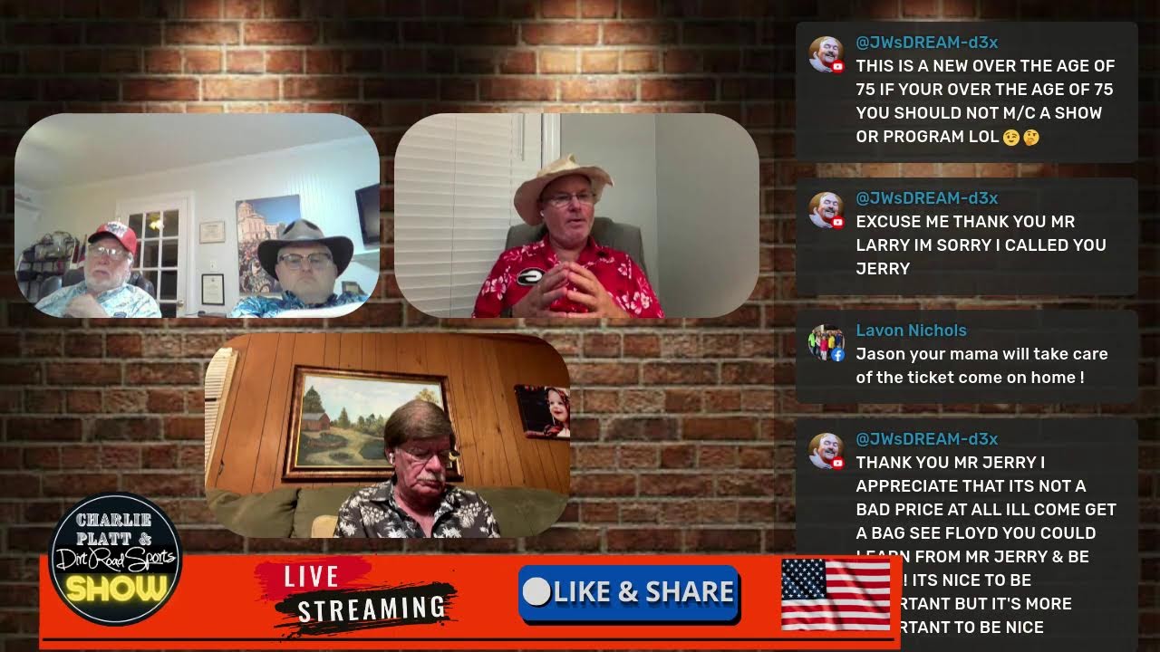 Charlie Platt & Dirt Road Sports Show 10/16/25