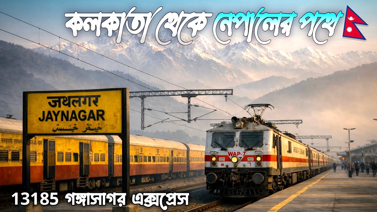 13185 Gangasagar Express | Sealdah to Jaynagar Train Journey | Kolkata to Nepal Train Journey