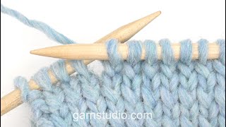 How to knit twisted – Nordic knitting style
