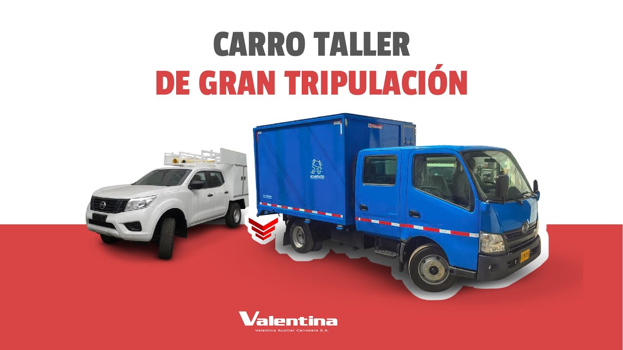 👉 Carro Taller Tipo VAN 🚛 