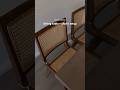 Dining room starter  mini moving vlogs pt 2  concrete dining table  rattan chairs