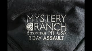 MYSTERY RANCH【ミステリーランチ】 3DAY ASSAULT レビュー