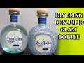 DIY RHINESTONE DON JULIO LIQUOR BOTTLE- HOW TO BLING A GLAM BOTTLE-BIRTHDAY BOTTLE CHRISTMAS GIFT