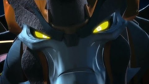 Predaking vs Skylynx & Darksteel - Transformers Prime Beast Hunters: Predacons Rising