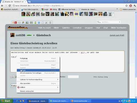Weiterleitung auf eine andere Seite--Link anklicken.avi