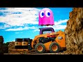 REAL PAC-MAN™ with HEAVY MACHINERY (Unofficial World Record)