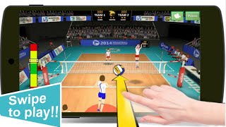Volleyball champion 3D android gameplay screenshot 4
