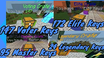 OPENING 500+ KEYS ON ECPE | Eternal Factions | Episode #52 | Minecraft PE