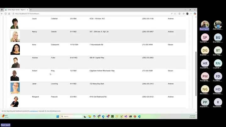 Dotnet Report Webinar – New Features Walkthrough