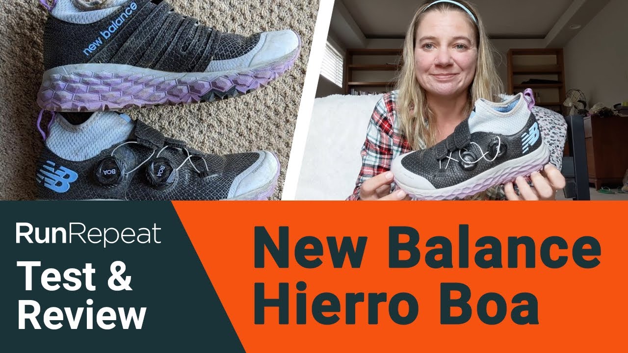 New Balance Fresh Foam Hierro Boa test & review - An innovative trail ...