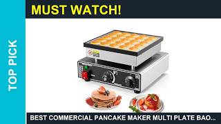 Best Commercial Pancake Maker Multi Plate Baotree 25PCS Commercial Mini Dutch Pancake Maker
