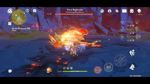 lvl90 childe ONE SHOT 93k on lvl72 pyro regisvine without bennett (f2p ar50 gameplay)