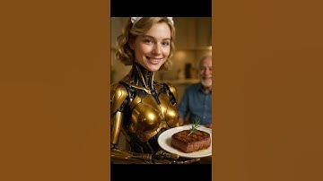 He Was Lonely, So He Bought a Friend... #robot #aiart #scifi