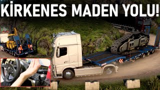 ÖNÜME KIRDI PİÇ! BÖYLE YOLUN AMK (SİNİR KRİZİ)  KİRKENES MADEN YOLU  ETS 2 MP ProMods T300RS GT