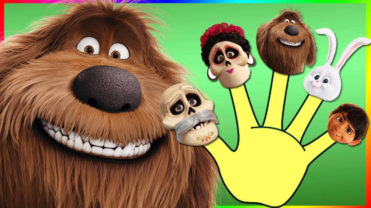 secret-life-of-pets-finger-family-songs-collection-youtube