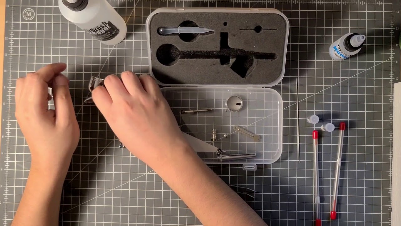 Master Airbrush G22 - Replacing the Bent .3mm Needle