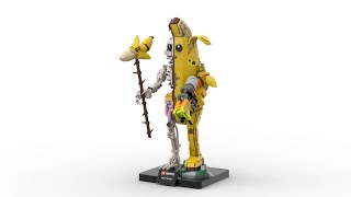 Lego 77072 Peely Bone Speed Build Studio Bricklink LDD by PLegoBB