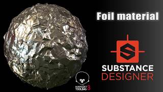 Crumpled Foil material tutorial