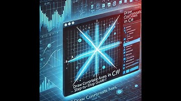 How to draw coordinate axes using C# in windows form applications | Data Visualisation | Simulation
