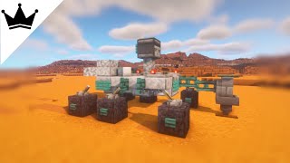 How to build a MARS ROVER in Minecraft