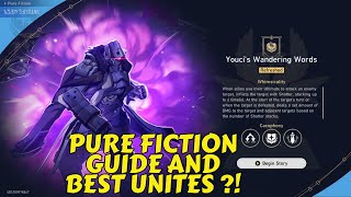 PURE FICTION GUIDE AND BEST UNITES TO USE! HONKAI STAR RAIL PURE FICTION GAMEPLAY