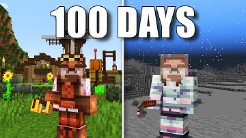 100 Days As an Astral Engineer in Minecraft!