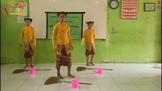 FLS2N TARI KREASI MENJAGA KEBERSIHAN || TEMA: ANAK DAN TRADISI KELUARGA || SD NEGERI 1 JATIPURA
