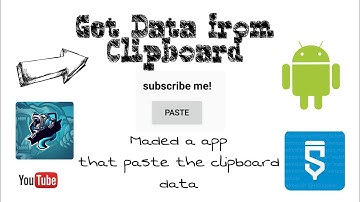 Get Data From Clipboard to Textview in sketchware | MskDev Tutorials