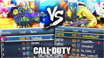 BEATING THE #1 BLACK OPS 3 PLAYER! - BO3 1v1 TDM KILL RACE GhostNinja vs TooShade! (BO3 #1 PLAYER)