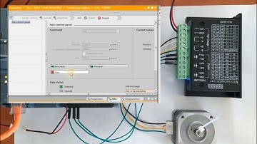 PLC S71200 + TB6600+ nema 17